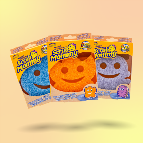 Scrub Mommy Special Edition - Plážoví kamarádi